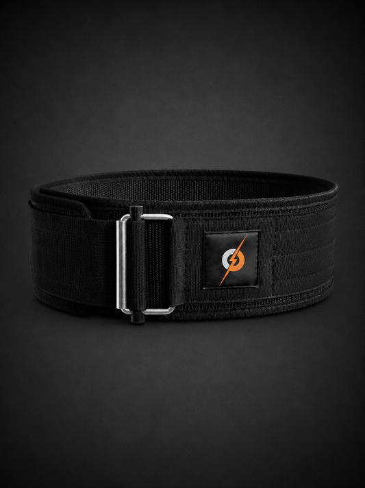 Cinturon Levantamiento V1 Pbold Negro