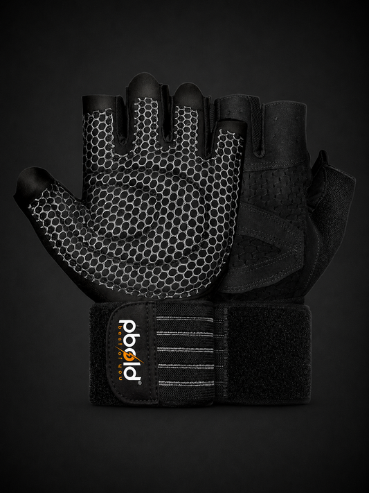 Guantes Gimnasio Con Muñequera V3 Pbold