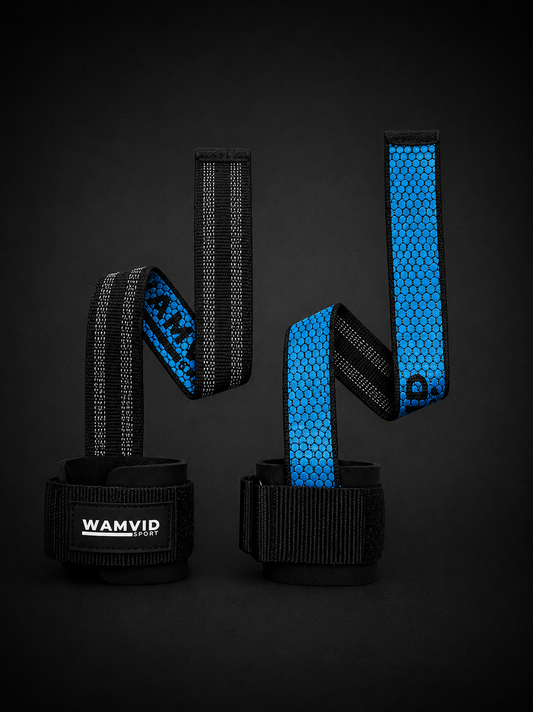 Straps Antideslizantes para el Gym AZUL
