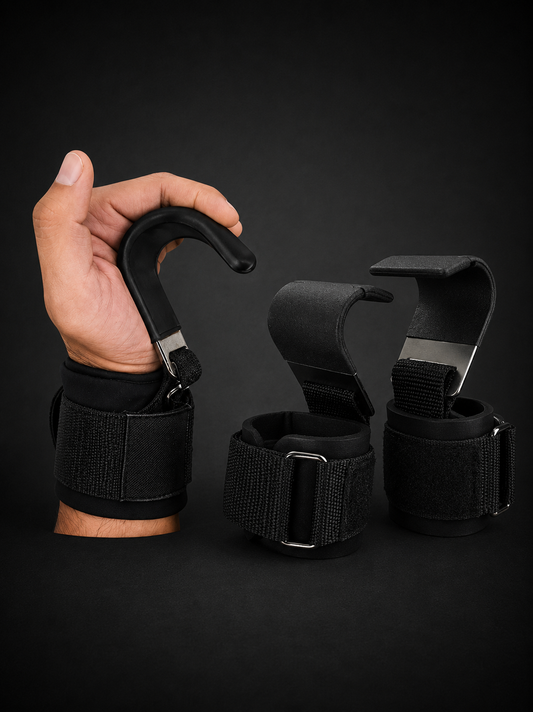 Gancho Correas Levantamiento Straps Gym